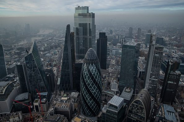 Aerial Views Of London As England Starts Second Lockdown