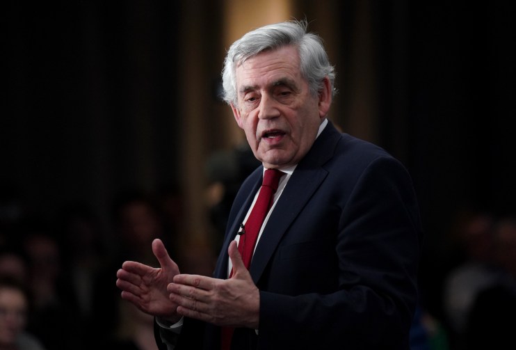 Former prime minister Gordon Brown (Photo credit: Jane Barlow/PA Wire)