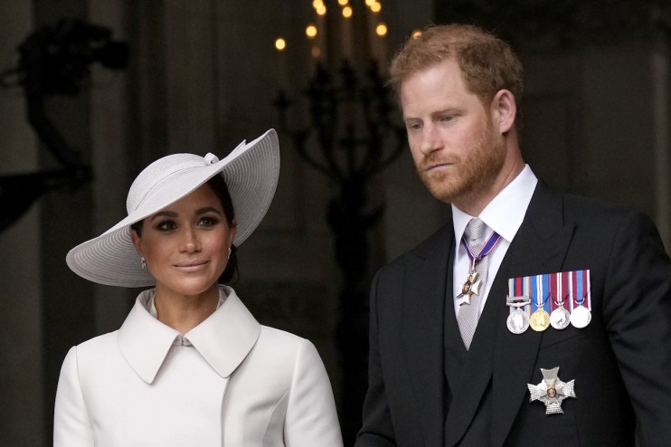 Duke and Duchess of Sussex who's deal with Spotify has ended following a mutual agreement between the royals and the streaming giant. PA Photo. Issue date: Friday June 16, 2023. (Photo credit: Matt Dunham/PA Wire)