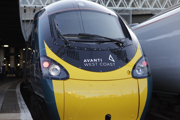 Avanti West Coast train,