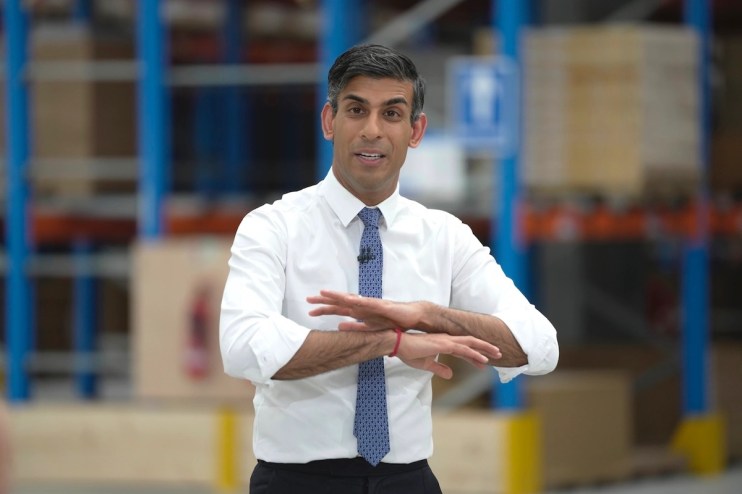 Rishi Sunak wants to end the &ldquo;sick note culture&rdquo; and get Britain back to work, in a major speech on welfare reform. Photo: Kin Cheung/PA Wire