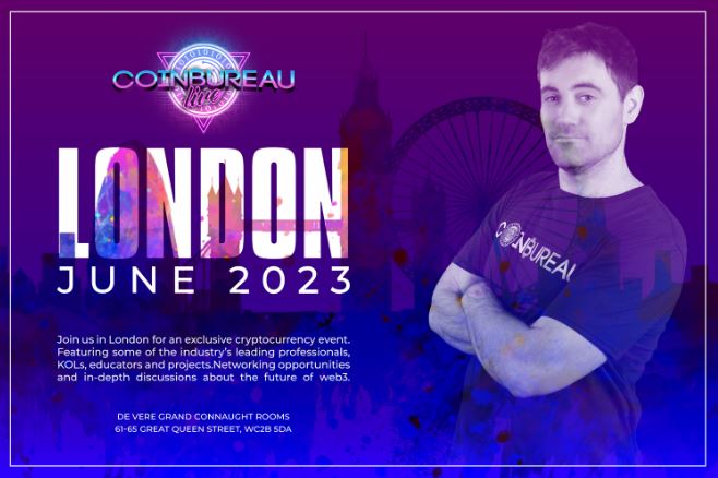 The popular Coin Bureau YouTube channel will welcome an impressive array of industry experts to a live event in London this Saturday.