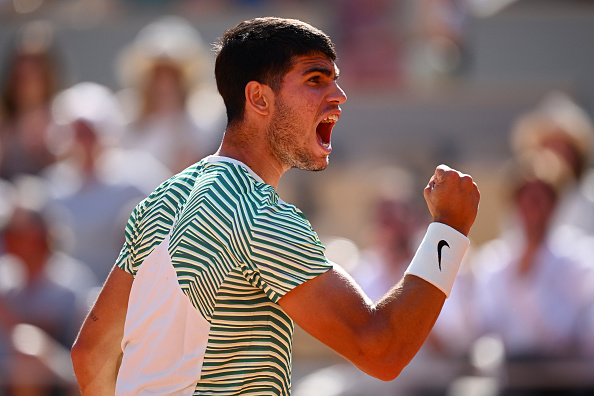 The hotly anticipated first Grand Slam meeting between world No1 Carlos Alcaraz and 22-time major winner Novak Djokovic is just one match away after both players dispatched their third round opponents and reached the last eight in Paris.