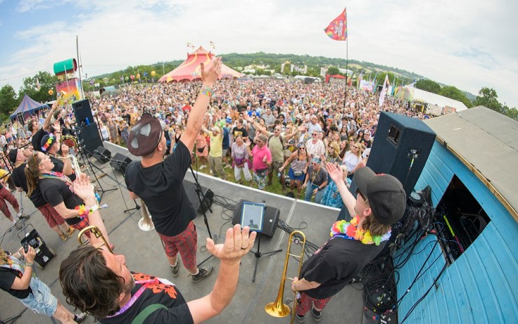Glastonbury attracts crowds of 200,000 every year
