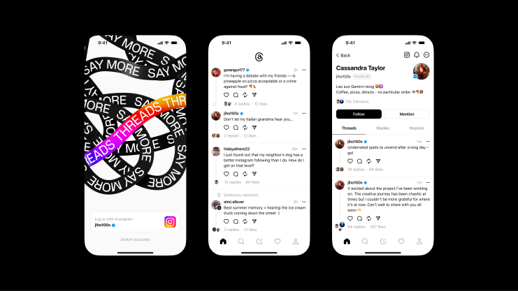 Facebook owner Meta is facing a legal challenge from a British software company called Threads, which employs just 10 people and says the tech giant has stolen their name. (Credit: Meta)