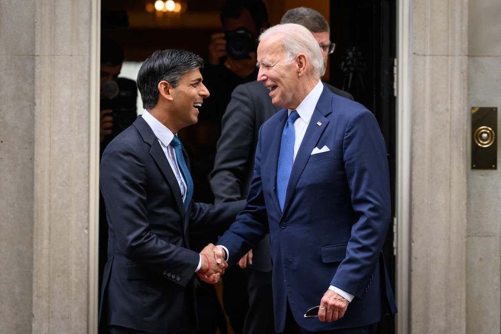 Rishi Sunak Hosts The President Of The United States In Downing Street