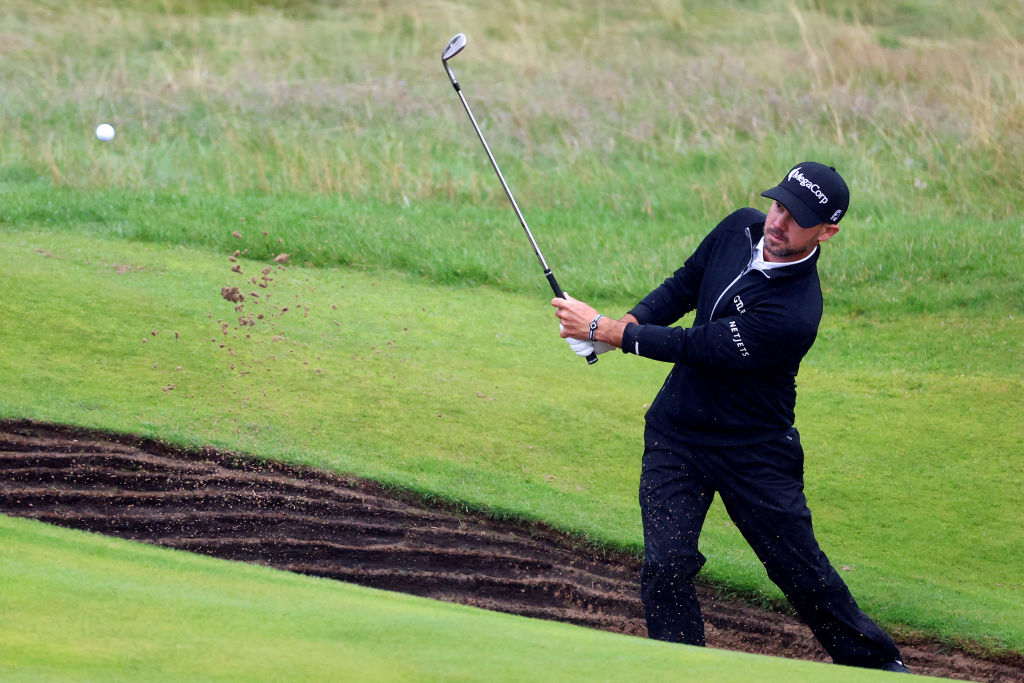 Brian Harman won the Open with a display of supreme driving in difficult conditions