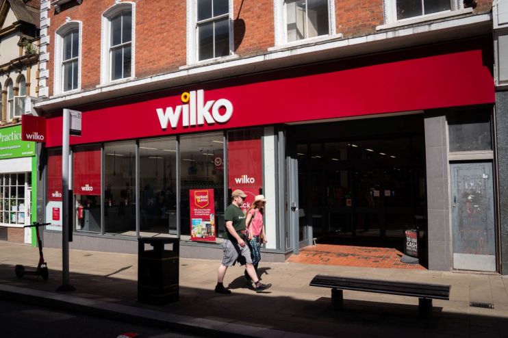 A Wilko store. Photo credit: James Manning/PA Wire
