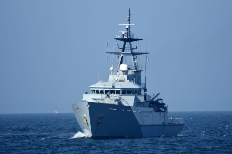 The five warships will be built at BAE's flagship facility in Glasgow