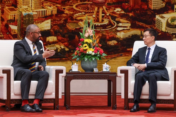 Foreign Secretary James Cleverly said that he would not &ldquo;shy away&rdquo; from &ldquo;tough conversations&rdquo; while in Beijing.