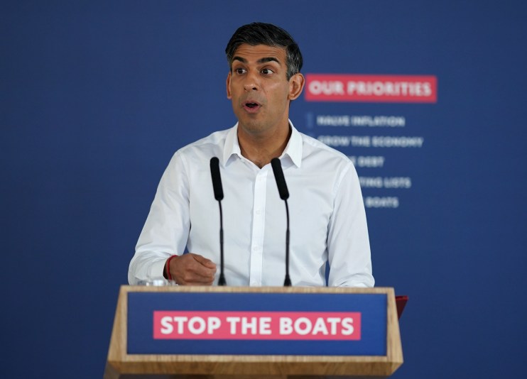 Rishi Sunak has said he &ldquo;will not allow a foreign court to block&rdquo; deportation flights to Rwanda as he vowed to bring emergency legislation to Parliament.