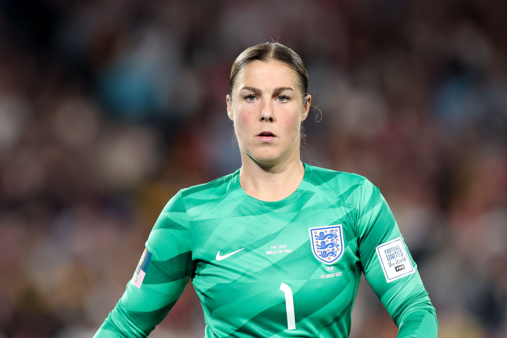 The Nike England Women's goalkeeper shirt worn by Mary Earps remains unavailable as a replica for fans to buy