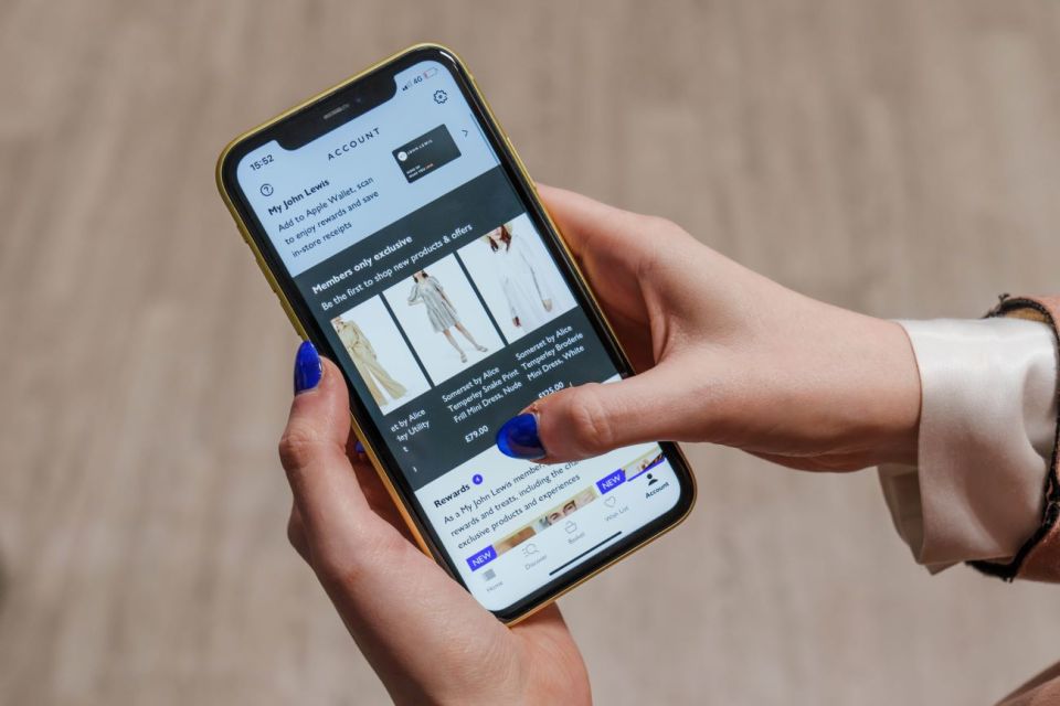 John Lewis' app