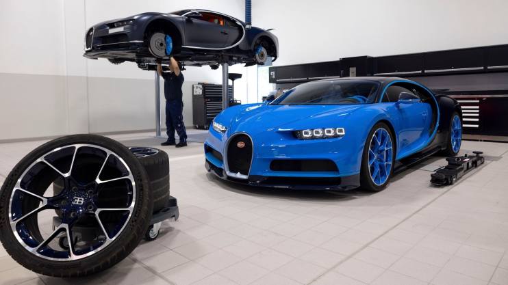 Bugatti London service centre
