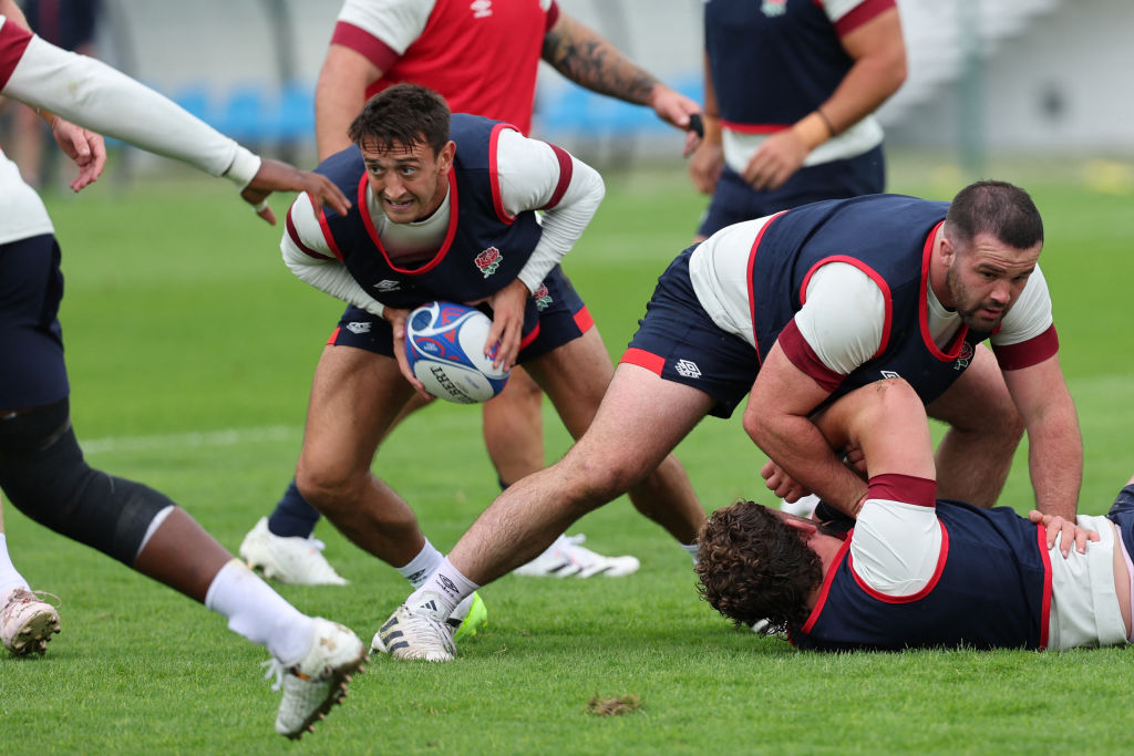 England are set to name Alex Mitchell at scrum-half and Jonny May on the wing as Steve Borthwick’s side get set to face Argentina at the Rugby World Cup on Saturday.