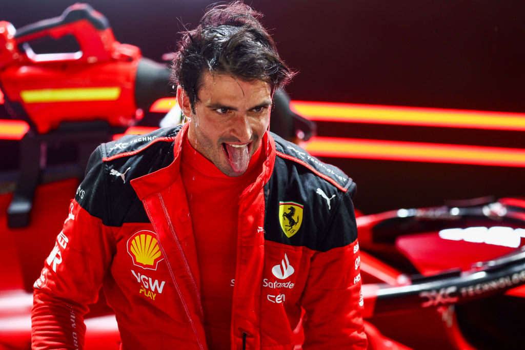Ferrari's Carlos Sainz fended off a late charge from British trio Lando Norris, George Russell and Lewis Hamilton to win the Singapore F1 Grand Prix on Sunday.