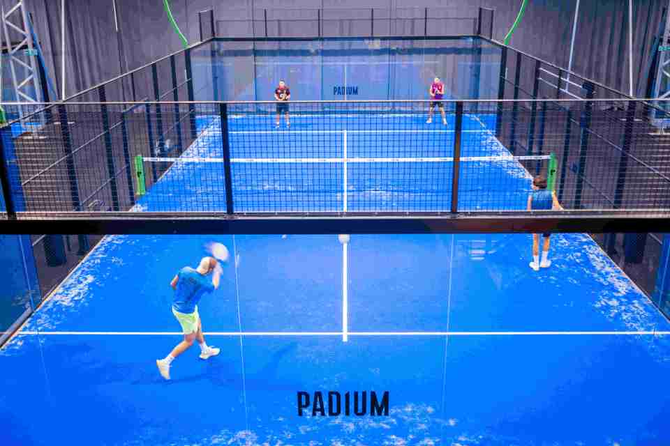 Padium is backed by Spotify co-founder Martin Lorentzon and features eight courts