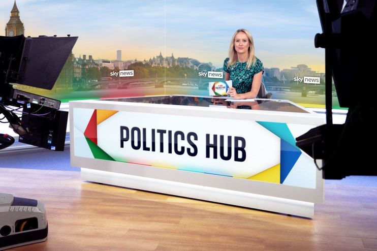 Sophy Ridge, one of Sky News's flagship political presenters.