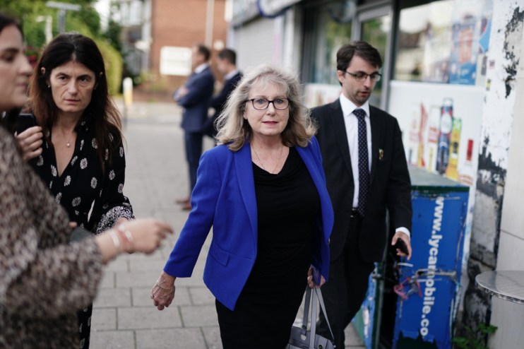 Tory mayoral hopeful Susan Hall has been accused of deploying &ldquo;dog-whistle&rdquo; politics in her bid to lead City Hall after claiming Jews are &ldquo;frightened&rdquo; under Labour&rsquo;s Sadiq Khan. Photo: PA