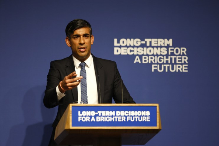 Rishi Sunak has said the UK &ldquo;shouldn&rsquo;t be in a rush to regulate&rdquo; the development of artificial intelligence (AI) despite a dossier of dangers revealed by the government. Photo: PA