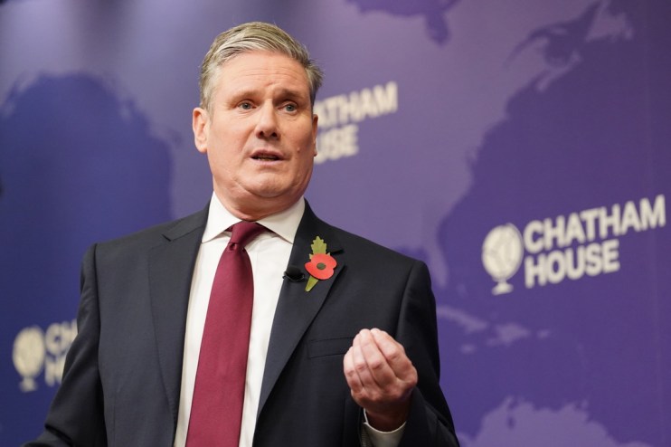 Sir Keir Starmer has said a ceasefire in Gaza is not the &ldquo;correct position&rdquo; to take on the conflict with Israel &ldquo;at this stage&rdquo;. Photo: PA