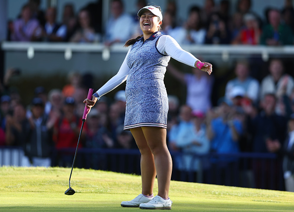 Women's Open champion Lilia Vu is playing the Aramco Team Series in Hong Kong this week