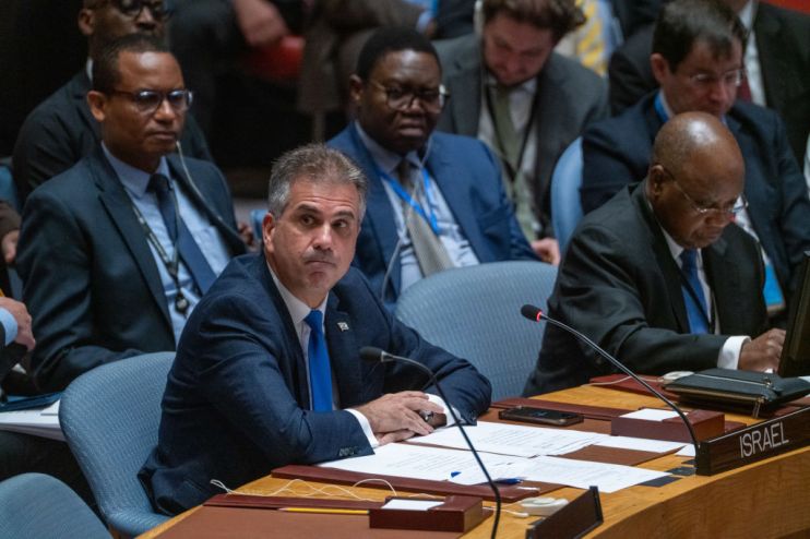Israel foreign minister Eli Cohen has hit out at critics of the country's Gaza response