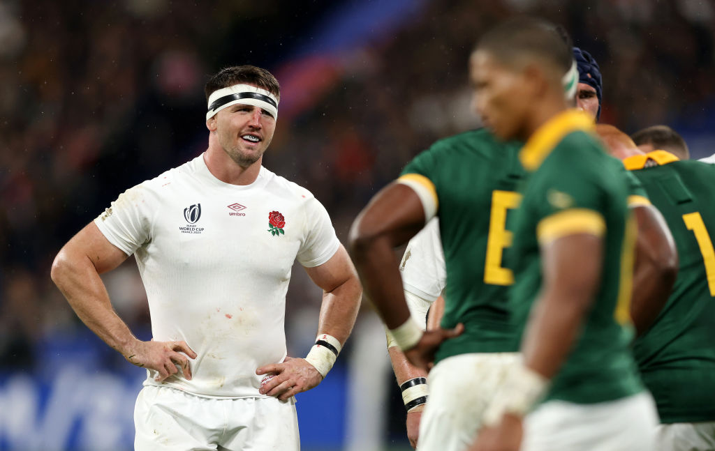 South Africa forward Bongi Mbonambi has been accused of directing a racial slur at England’s Tom Curry in his side’s 16-15 World Cup semi-final win on Saturday.