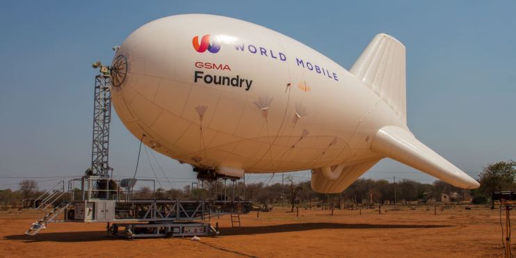Blockchain-powered telecom network World Mobile has successfully launched the world's first commercial aerostat.