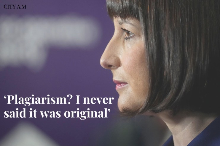 rachel reeves plagiarism