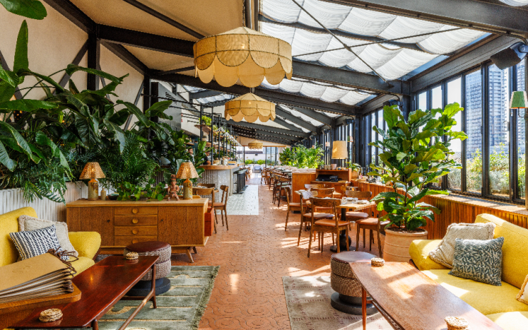 The Llama Inn restaurant in Shoreditch