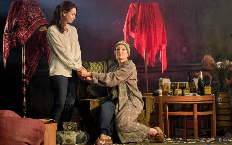 Kristin Scott Thomas and Lily James have strong chemistry in Lyonesse (Photo: Manuel Harlan)