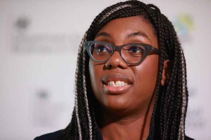 Kemi Badenoch has backed a free-market think tank report which claims Brexit hasn&rsquo;t damaged UK-EU trade. Photo: PA