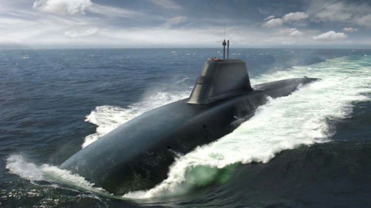 Artists impression of Dreadnought Class_UK MOD &copy; Crown copyright 2021