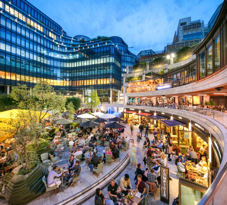British Land, the developers behind Broadgate Circle, have seen a spike in demand for urban logistics hubs