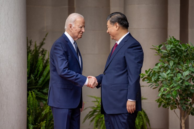 Joe Biden meeting Xi Jinping