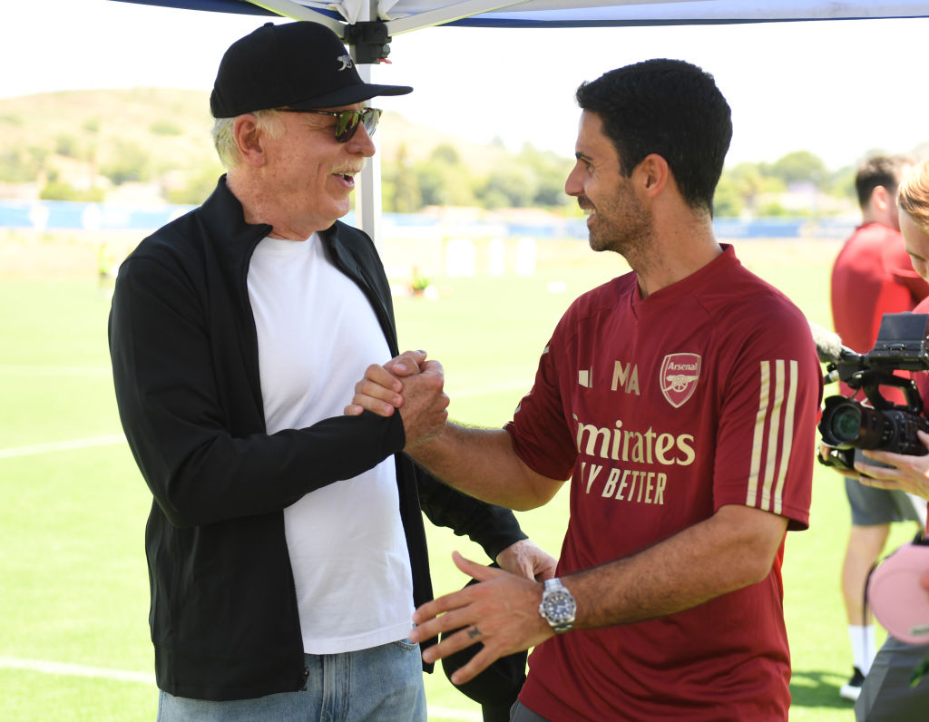 Kroenke's Arsenal came second last season.