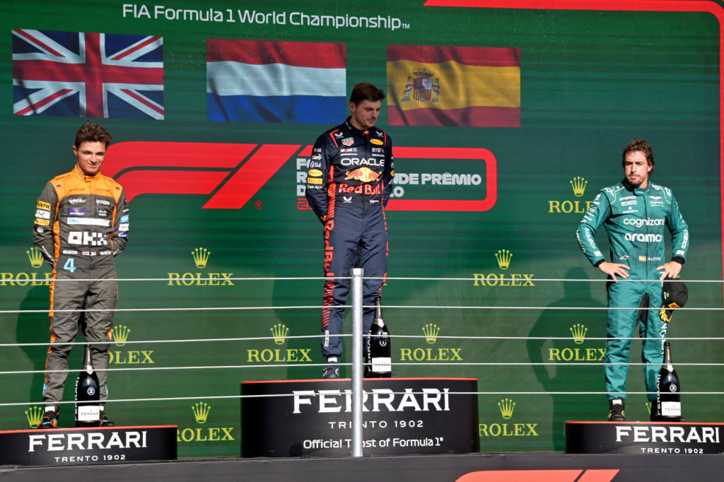 Lando Norris praised his second place at the Brazilian Grand Prix as &ldquo;as good as we can get&rdquo; after Max Verstappen stormed to a 17th victory of the season at Interlagos.