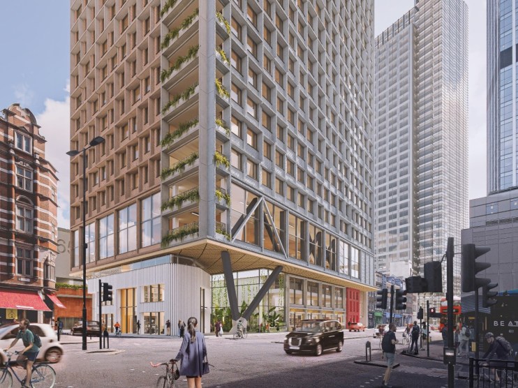 The green light has been given to erect a new 23 storey tower in Bishopsgate, alongside the restoration of historic Victorian Bath House.