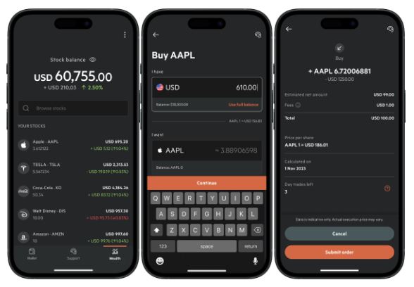 Xapo Bank has today launched a stocks investment feature within the new &lsquo;Wealth&rsquo; section of its mobile app.
