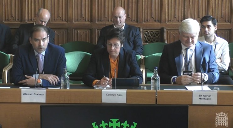 Thames Water's chairman Sir Adrian Montague CBE (far right) said the company would seek an extension to pay back its &pound;190m loan