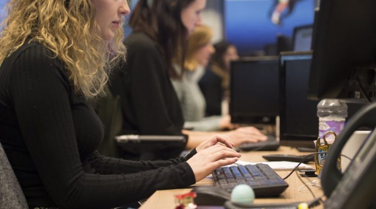 Women working in an office. A campaign for a four-day working week is being stepped up in the coming months (Photo credit: Lauren Hurley/PA Wire)