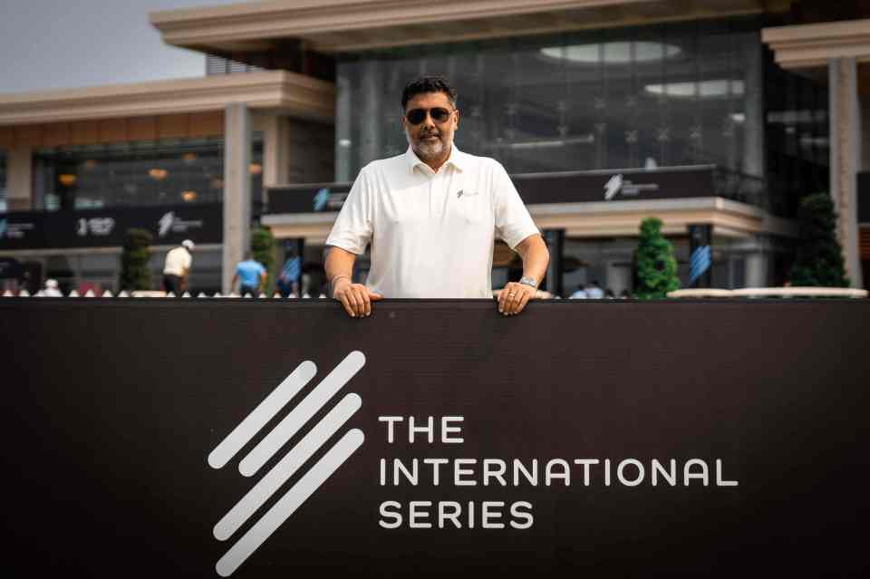 The LIV Golf Promotions event is a collaboration with the International Series, run by Rahul Singh