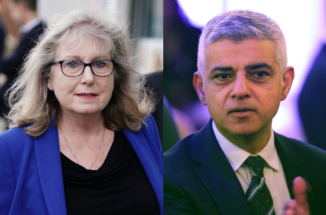 Conservative mayoral candidate Susan Hall has vowed she would cut City Hall waste as she criticised Sadiq Khan over spending on &ldquo;bicycle ballet&rdquo;. Photos: PA