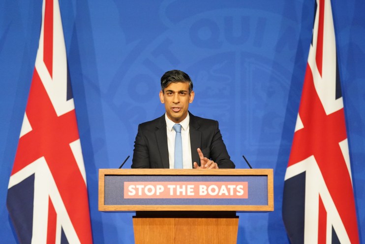 The House of Lords &ldquo;must pass this bill&rdquo;, Rishi Sunak has said after MPs backed his plans to pass new legislation to deport asylum seekers to Rwanda. Photo: PA