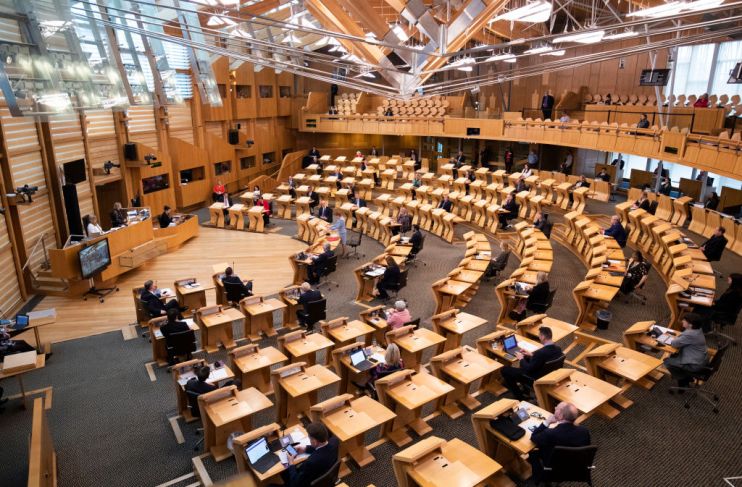 hollyrood scottish parliament devolution