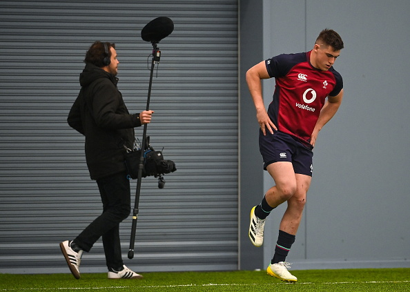 Ireland Rugby Squad Training and Media Conference