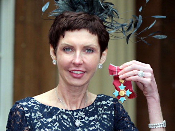 bet365 Chief Executive Denise Coates poses with her Commander of the British Empire (CBE) medal, which was presented by Prince Charles, Prince of Wales at an Investiture ceremony at Buckingham Palace on May 15, 2012 in London, England. (Photo by Sean Dempsey - WPA Pool/Getty Images)