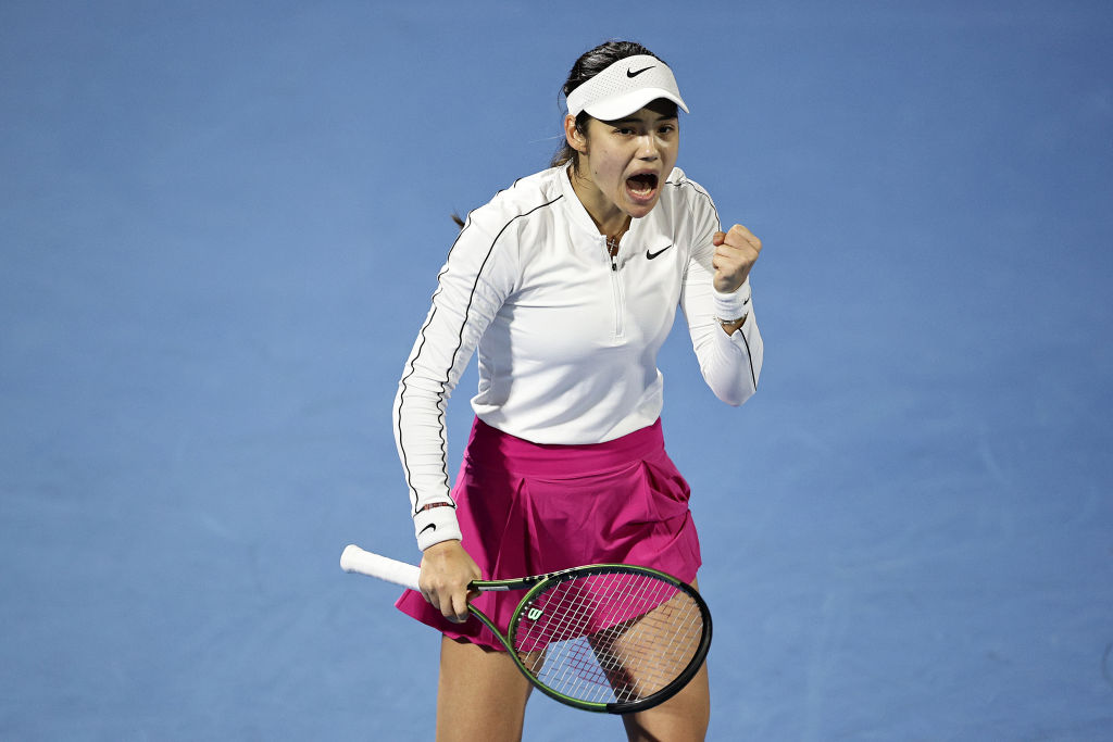 Raducanu reached the second round at the Australian Open last year