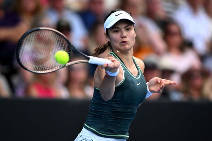 Raducanu reached the second round at the Australian Open last year